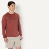 image:imageAmazon Essentials Mens Active Quick Dry Tech Stretch Lightweight LongSleeve TShirt Available in BigampTallHeather GraphiteHenna