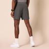 image:imageAmazon Essentials Mens Athletic Running Training Shorts Performance Stretch Woven Workout Shorts 7Charcoal Heather