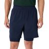 image:imageAmazon Essentials Mens Athletic Running Training Shorts Performance Stretch Woven Workout Shorts 7Navy