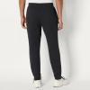 image:imageAmazon Essentials Mens Athletic Soft Performance Lightweight Gym Workout Tapered Track Jogger SweatpantsSpace Dye Black