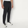 image:imageAmazon Essentials Mens Athletic Soft Performance Lightweight Gym Workout Tapered Track Jogger SweatpantsSpace Dye Black