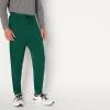 image:imageAmazon Essentials Mens Athletic Soft Performance Lightweight Gym Workout Tapered Track Jogger SweatpantsSpace Dye Green