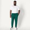 image:imageAmazon Essentials Mens Athletic Soft Performance Lightweight Gym Workout Tapered Track Jogger SweatpantsSpace Dye Green