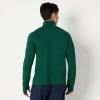 image:imageAmazon Essentials Mens Athletic Soft Performance Lightweight QuarterZip Hoodie Long Sleeve Workout TopSpace Dye Green
