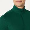 image:imageAmazon Essentials Mens Athletic Soft Performance Lightweight QuarterZip Hoodie Long Sleeve Workout TopSpace Dye Green