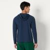 image:imageAmazon Essentials Mens Athletic Soft Performance Lightweight QuarterZip Hoodie Long Sleeve Workout TopSpace Dye Navy