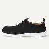 image:imageAmazon Essentials Mens Canvas Moc Toe LoaferBlackWhite