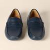 image:imageAmazon Essentials Mens Casual Driving Moc Loafers SlipOn ShoesNavy Faux Leather