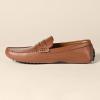 image:imageAmazon Essentials Mens Casual Driving Moc Loafers SlipOn ShoesTan Faux Leather