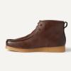 image:imageAmazon Essentials Mens Chukka Moc Toe BootsDark Brown Faux Leather