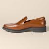 image:imageAmazon Essentials Mens Classic Penny Loafers Dress ShoesTan Faux Leather