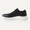 image:imageAmazon Essentials Mens Lighweight Knit SneakersBlackWhite