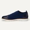 image:imageAmazon Essentials Mens Oxford Brogue Knit Dress Sneakers with Foam InsoleNavy