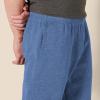 image:imageAmazon Essentials Mens RelaxedFit Fleece Joggers SweatpantsBlue Heather