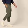 image:imageAmazon Essentials Mens RelaxedFit Fleece Joggers SweatpantsOlive