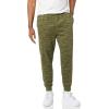 image:imageAmazon Essentials Mens RelaxedFit Fleece Joggers SweatpantsOlive Camo