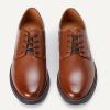 image:imageAmazon Essentials Mens Round Toe Derby Dress Shoes with Memory FoamDark Tan