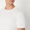 image:imageAmazon Essentials Mens Slim Fit Cotton Crew Neck UndershirtsBlackWhite Short Sleeve