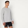 image:imageAmazon Essentials Mens Slim Fit Cotton Crew Neck UndershirtsMedium Grey HeatherNavy Long Sleeve