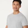 image:imageAmazon Essentials Mens Slim Fit Cotton Crew Neck UndershirtsMedium Grey HeatherWhite Short Sleeve