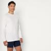 image:imageAmazon Essentials Mens Slim Fit Cotton Crew Neck UndershirtsWhite Long Sleeve