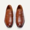image:imageAmazon Essentials Mens Square Apron Toe Penny Loafer with Memory FoamTan