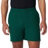 image:imageAmazon Essentials Mens Active Athletic Relaxed Fit 7 Lounge Workout Gym ShortsSpace Dye Green