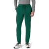 image:imageAmazon Essentials Mens Athletic Soft Performance Lightweight Gym Workout Tapered Track Jogger SweatpantsSpace Dye Green
