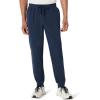 image:imageAmazon Essentials Mens Athletic Soft Performance Lightweight Gym Workout Tapered Track Jogger SweatpantsSpace Dye Navy