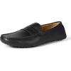 image:imageAmazon Essentials Mens Casual Driving Moc Loafers SlipOn ShoesBlack Faux Leather