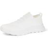 image:imageAmazon Essentials Mens Lighweight Knit SneakersWhite