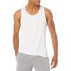 image:imageAmazon Essentials Mens Quick Dry Tech Stretch Active Sleeveless Gym Tank Top Workout ShirtBright White
