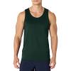 image:imageAmazon Essentials Mens Quick Dry Tech Stretch Active Sleeveless Gym Tank Top Workout ShirtDark Green