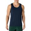 image:imageAmazon Essentials Mens Quick Dry Tech Stretch Active Sleeveless Gym Tank Top Workout ShirtNavy