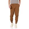 image:imageAmazon Essentials Mens RelaxedFit Fleece Joggers SweatpantsDark Tan