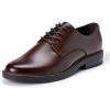 image:imageAmazon Essentials Mens Round Toe Derby Dress Shoes with Memory FoamDark Brown