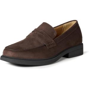 image:imageAmazon Essentials Mens Classic Penny Loafers Dress ShoesBrown Faux Suede