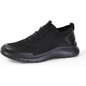 image:imageAmazon Essentials Mens Lighweight Knit SneakersBlackBlack