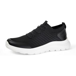 image:imageAmazon Essentials Mens Lighweight Knit SneakersBlackWhite