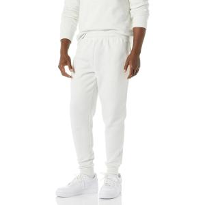 image:imageAmazon Essentials Mens RelaxedFit Fleece Joggers SweatpantsLight Grey