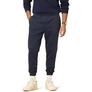 image:imageAmazon Essentials Mens RelaxedFit Fleece Joggers SweatpantsNavy