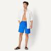 image:imageAmazon Essentials Mens 9 Swim Trunks with Mesh Lining Pockets Drawstring ClosureBright Blue Swordfish