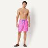 image:imageAmazon Essentials Mens 9 Swim Trunks with Mesh Lining Pockets Drawstring ClosureBright Pink Flamingo