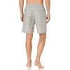 image:imageAmazon Essentials Mens 9 Swim Trunks with Mesh Lining Pockets Drawstring ClosureGrey Stripe