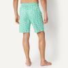 image:imageAmazon Essentials Mens 9 Swim Trunks with Mesh Lining Pockets Drawstring ClosureLight Blue Mint Green Sun Geo