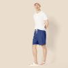 image:imageAmazon Essentials Mens 9 Swim Trunks with Mesh Lining Pockets Drawstring ClosureNavy