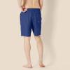 image:imageAmazon Essentials Mens 9 Swim Trunks with Mesh Lining Pockets Drawstring ClosureNavy