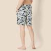 image:imageAmazon Essentials Mens 9 Swim Trunks with Mesh Lining Pockets Drawstring ClosureNavy Folk Floral
