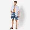 image:imageAmazon Essentials Mens 9 Swim Trunks with Mesh Lining Pockets Drawstring ClosureNavy Tropical