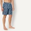image:imageAmazon Essentials Mens 9 Swim Trunks with Mesh Lining Pockets Drawstring ClosureNavy Tropical